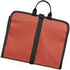 DIYEAH Nailon Borsa per Attrezzatura da Arrampicata Roll-up Arancia | Tasche a Rete Cerniera, Chiusura Cinghia e Fibbia, per Montagna e Manutenzione