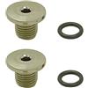 NEIQIUWING Viti di spurgo M7 per freni Titan R7020 2 | Queste viti M7 leggere offrono un'affidabile resistenza alla corrosione.