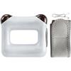 Zestivra Massaggiatore per pancia da 15 W, 9 modalità, portatile, con | Massaggiatore muscolare ricaricabile a 9 livelli, 15 W, con cintura, per corpo, addome, vita, pancia, spalla, collo, coscia