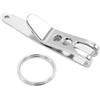 Generic Clip della tasca della torcia elettrica, mini torcia elettrica portatile | Clip in acciaio inox, corpo compatto in alluminio, luce tettica luminosa per campeggio, escursionismo, emergenza