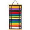 Aundhegrtt Espositore Cinture Karate 12 Cinture in Feltro 60x35 cm per Dojo | Ideale come regalo per studenti di karate e arti marziali, questo espositore celebra i successi con una mostra elegante