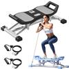 Generic Balance Board, simulatore di sci con monitor LCD, macchina per allenamento portatile con bande di resistenza, Allenatore all-Motion per esercizi di tutto il corpo e allenamento dell'equilibrio