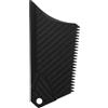 BESTonZON Pettine Trapezoidale per Cera Nero Tavola da Surf in ABS | Raschietto con Texture Carbonio, Rimozione Uniforme della Cera, per Surfisti e Pulizia Dopo Sessione