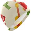 FJQWKLF Cuffia da nuoto Cinco De Mayo Red Silhouette per adulti unisex, cuffia da nuoto impermeabile per capelli corti da donna, protezione per capelli e riduzione a resistenza, gorros para nadar en pisci