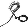 Dcrxz Paddle Lesh - Guinzaglio da surf a spirale, lunghezza 3 m, per SUP, tavola da surf, paddle, 2 pezzi, 5 mm