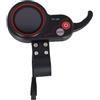 Allthingstore TF100 - Cruscotto a 5 pin per display scooter KUGOO | Connettore a 5 pin, schermo LCD trasparente, per visualizzazione del livello della batteria, monitoraggio della velocità