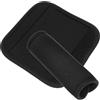 TOYANDONA 2 Pezzi Cuscino Protettivo per Bilanciere Nero, Neoprene e | Design Staccabile Chiusura a Strappo, Superficie Antiscivolo, Presa per Palestra e Panca