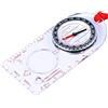 Rmeet Bussola Escursionismo,Bussole per Orientamento Bussola Boy Scout Piastra Base Esterna Righello Mappa Scala Bussola per Spedizione Mappa Lettura Orienteering Sopravvivenza