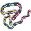 BSSTORE Segna Catena per Ancora in Plastica Colorata per Catena Calibrata 6 mm, Marcatori per Barca e Gommone, Set da 14 Pezzi (Copertura 25 cm), Colori a Scelta