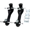 Allthingstore Coppia di pattini a rotelle taglia 3, leggeri, per fai da te | Plastica PP leggera, lunga per una lunga durata, facile montaggio fai da te, taglia 3 per scarpe 35-36, strumenti inclusi