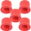 Yardwe 10 Set Dadi per Manubri e Bilanciere Regolabili, Set Rosso PP | Ricambio Pronto, Cambi Rapidi dei Pesi, per Allenamento Forza e Casa, Adatto a Palestre e Appassionati