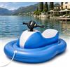 ZXSMYY Moto d'Acqua Gonfiabile Elettrica, Macchina Gonfiabile Mare con Motore | Design Pieghevole e Portatile, Motore da 46 W, Struttura in PVC, Portata di 120 Kg, per Vacanze in Resort