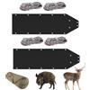 Generic Deer Drag Sled multiuso leggero robusto scivola stabilmente | Utilità Cervi Caccia Slitta Caccia Pesca Ghiaccio Campeggio Utility Drag Alce Hauler Bambini Neve Sci Inverno All'aperto Neve