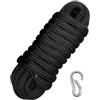 Generic Dock Lines - Corda in nylon 1,6 cm x 4,5 m, trazione 4.300 kg | Giunti oculari impiombati a mano, capacità di 934,4 kg, resistente ai raggi UV, ormeggio marino, per barche 35-45 piedi