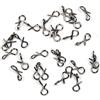 NEIQIUWING Mosca da pesca a cambio rapido Snaps in acciaio inox 50 per STK | Questi robusti moschettoni in acciaio inox consentono un cambio delle esche estremamente veloce.