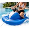 ZXSMYY Moto d'Acqua Gonfiabile con Motore, Watercraft Elettrico | Facile da Riporre e Trasportare, Motore da 46 W, Struttura in PVC, Portata di 120 Kg, per Laghi & Spiaggia