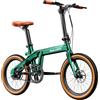 Pudari PT20 bicicletta elettrica pieghevole in fibra di carbonio CE/EN15194/UN38.3 | Motore brushless da 250W,freni a disco idraulici,autonomia con assistenza di 80-100 km,pneumatici antiscivolo da città 20×2,0