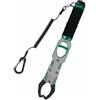 Baoblaze Pinza Pescatore Presa Pesci Strumento con Bilancia in Lega di Alluminio con Impugnatura Antiscivolo E Rotazione 360 per in Mano E Controllo, Argento