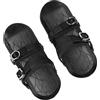 Eminchu Mini Pattini da Sci, Sci da Pattinaggio Corti e Sottili con Attacchi Regolabili per Scarpe Invernali, Taglia Unica per US 5-14 EU 35-48, per All'aperto Parchi Sulla