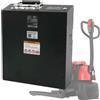 HJGHY Batteria al Litio da 48 V per transpallet | Batteria 48V 10Ah/15Ah per carrello elevatore elettrico / stoccatore F3E, con interruttore