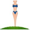 szaluyk Tee da golf per gli uomini Bikini Golf Practice Tees | Attrezzo portatile creativo, accessori per allenamento sportivo per uomini e donne principianti in cortile pratica campo