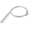 NEIQIUWING Cavo freno per bici da corsa, in acciaio inox, 1,5 x 1700 mm, 10 pezzi | Questi cavi dei freni in acciaio inox pre-levigati garantiscono una frenata precisa e affidabile sulla bici da corsa.