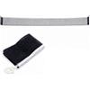 Hominas Rete di ricambio per ping pong, 182 x 15 cm, portatile, in cotone, per qualsiasi tavolo, per interni ed esterni, colore nero