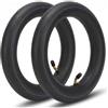 Vervevum Camera d'Aria da 2 Pezzi 12 1/2 X /4, Camera d'Aria in Gomma butilica 12, 5 X, 25 con valvola angolata per Bici elettriche e tricicli, 5, 25