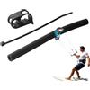 Generic Morsetto di ricambio ermetico per riparazione in nylon portatile per | 20 cm Kitesurf Tubo Retainer per Donne Uomini Principianti Surfer All'aperto Spiaggia Vacanza Estate