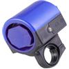 Cabilock Clacson Elettrico per Bici, Trombetta Blu 90 Decibel, ABS | Facile da Installare, Kit di Montaggio Incluso, per Bici da Strada e Uso Quotidiano