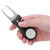 mingzhe Strumento Divot con Forcella Ad Estensione Automatica a Molla, | Compatibile con Percorsi, Campi in Erba, Maniglia in ABS Leggero, Design Pieghevole per Riporlo Facilmente, Lunghezza 4,33
