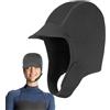 Generic Cappuccio da sub in neoprene da 2 mm, per uomini e donne, design termico elasticizzato, vestibilità comoda, flessibile, materiale impermeabile durevole, ideale per surf, immersioni, kayak, canoa
