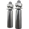 NEIQIUWING Cunei a manovella 8,5/9,0 mm in acciaio | Questi cunei a manovella in acciaio fissano la manovella della bicicletta in modo affidabile al movimento centrale.