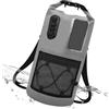 FOLODA Gear Dry Bag Zaino PVC Roll Top con spalla | Impermeabile con tasca frontale in rete e cinghie regolabili per l'uso quotidiano, viaggi all'aperto, gite in kayak