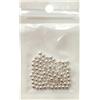 Generic 100 Pezzi Perline per Jig da Mosca con Apertura Centrale e Scanalatura Larale di Precisione to