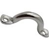 DIYEAH Argento Maniglia ad Arco per Barca 10 Pezzi in Acciaio Inox 316 | Forma a Gobba, Finitura Naturale, per Alaggio e Installazione Marina, per Tender e Legature