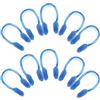 TOYANDONA 10 Pezzi Clip Nasale in Silicone per Nuoto, Confortevole | PC e Silicone, Superficie Liscia, per Piscina e Lezioni, Adatto a Principianti e Istruttori