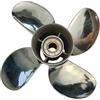 POAHNCU Elica per Barche 11-5/8 X11 per 35-60 | 4 lame, acciaio inossidabile, 13 denti, lato destro
