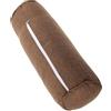 CLISPEED Cuscino Yoga Cilindrico Versatile in Cotone, Supporto Cervicale | Ufficio e Palestra, Colore Caffè, Fodera Lavabile, Leggero e Stabile, per Donne e Amanti dello Yoga
