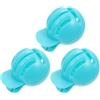 BESPORTBLE 3 Pezzi Marcatore per Palline da Golf a Tre Linee, Clip Doppia, ABS | Strumento di Marcatura per Golf, per Palline e Pennarelli Permanenti, Accessorio Portatile per Pratica