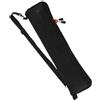 TAZIZI Borsa portaoggetti per canna da pesca, 75 cm | Custodia traspirante con cerniera in rete con tracolla, organizer compatto per esterni
