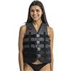 Jobe 50N 4 Buckle Watersports Waterski Jetski Wakeboarding Safety Impact Vest - Top - Nero - Leggero - Unisex