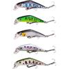 Vaguelly Silicone Esca Artificiale Minnow 2,7g 6,8cm 5 Pezzi per Bass | Multicolore e Leggera, per Principianti e Pescatori di Persico, Uso in Acqua Non Salata e Mare