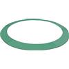 ZXQVLMRS Copertura per bordo del tappeto elastico, 3,66 m, verde, protezione del bordo per trampolino rotondo con imbottitura larga 26 cm e schiuma EPE da 10 mm