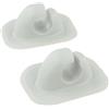 NEIQIUWING Supporto per pagaia, gommone, set da 2 pezzi | Pratico supporto per pagaia in set da 2 pezzi per il fissaggio sicuro dei remi ai gommoni.