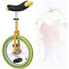 fgjsTfdhg Biciclette for Adulti da Uomo 20/18/16 Pollici, Monociclo, Mountain Bike Regolabili in Altezza