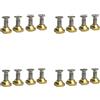 Vueqkueg A T per Montaggio Aliscafo M8 Surf Oro—Aspetto Migliorato | Migliora l'aspetto del setup foilboard con finitura brillante, materiali rame+metallo per durabilità.