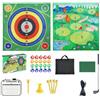 Neptuiby Gioco di scheggiatura da Golf, Set da Golf per Bambini Giochi da Interni ed Esterni Stile1