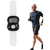 Generic Contatore Clicker Mini LCD Display digitale elettronico mano conteggio | Contatori resettabili manuali Clicker Mini display digitale LCD portatile per coaching conteggio giri pesca golf conteggio