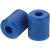 HEMOTON 2 Pezzi Supporto da Parete per Sci e Snowboard, Verticale Blu | Materiale Ibrido Tpe con Imbottitura Protettiva, Montaggio a Parete, Include Espansione e 2 Viti Metalliche